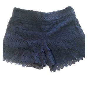 Crocheted Loft shorts